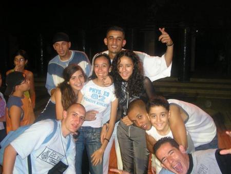 hajar et le groupe h kaine